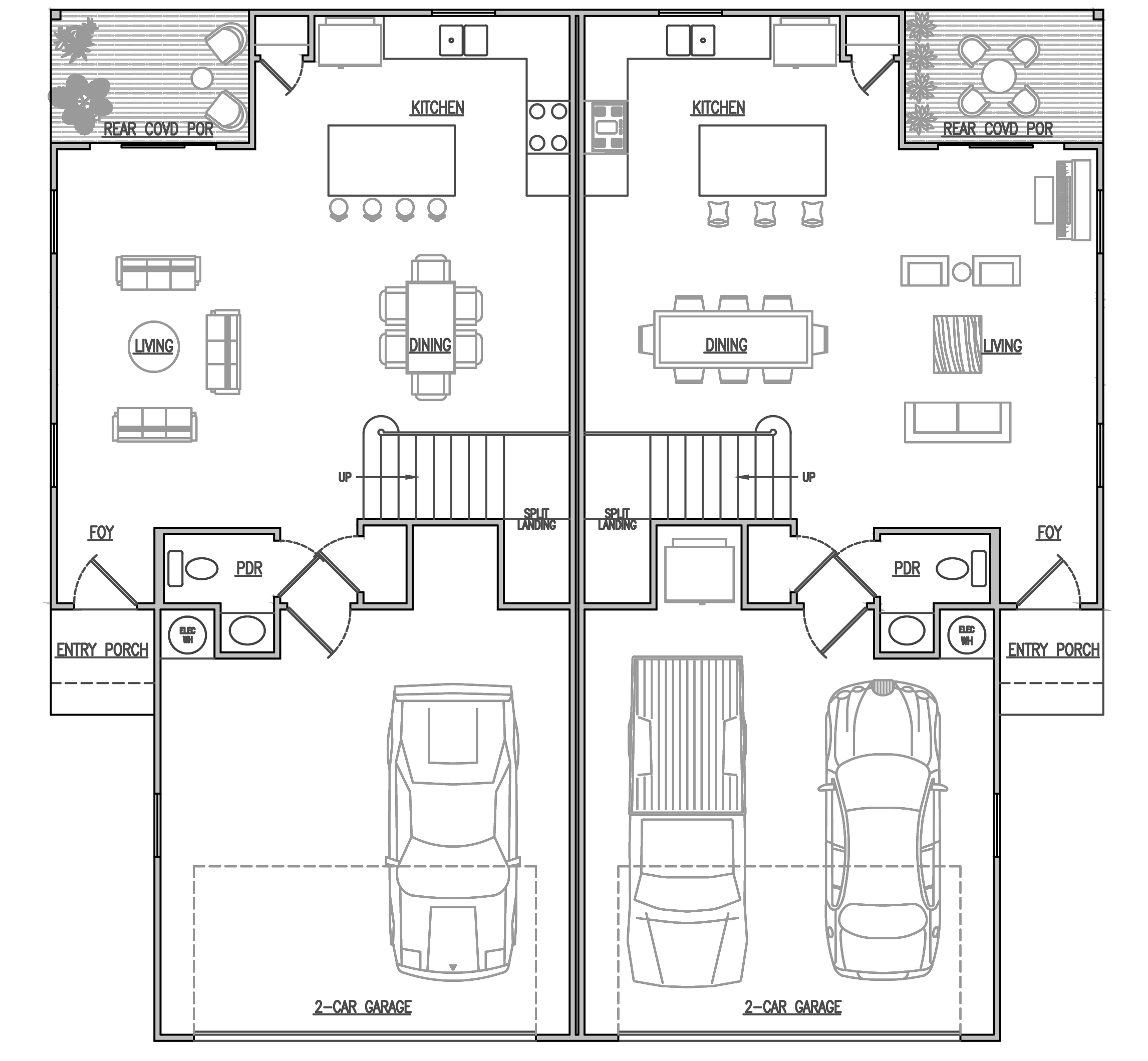 1º floor TheGrotto-DuplexUnits-CD-ModelGREY