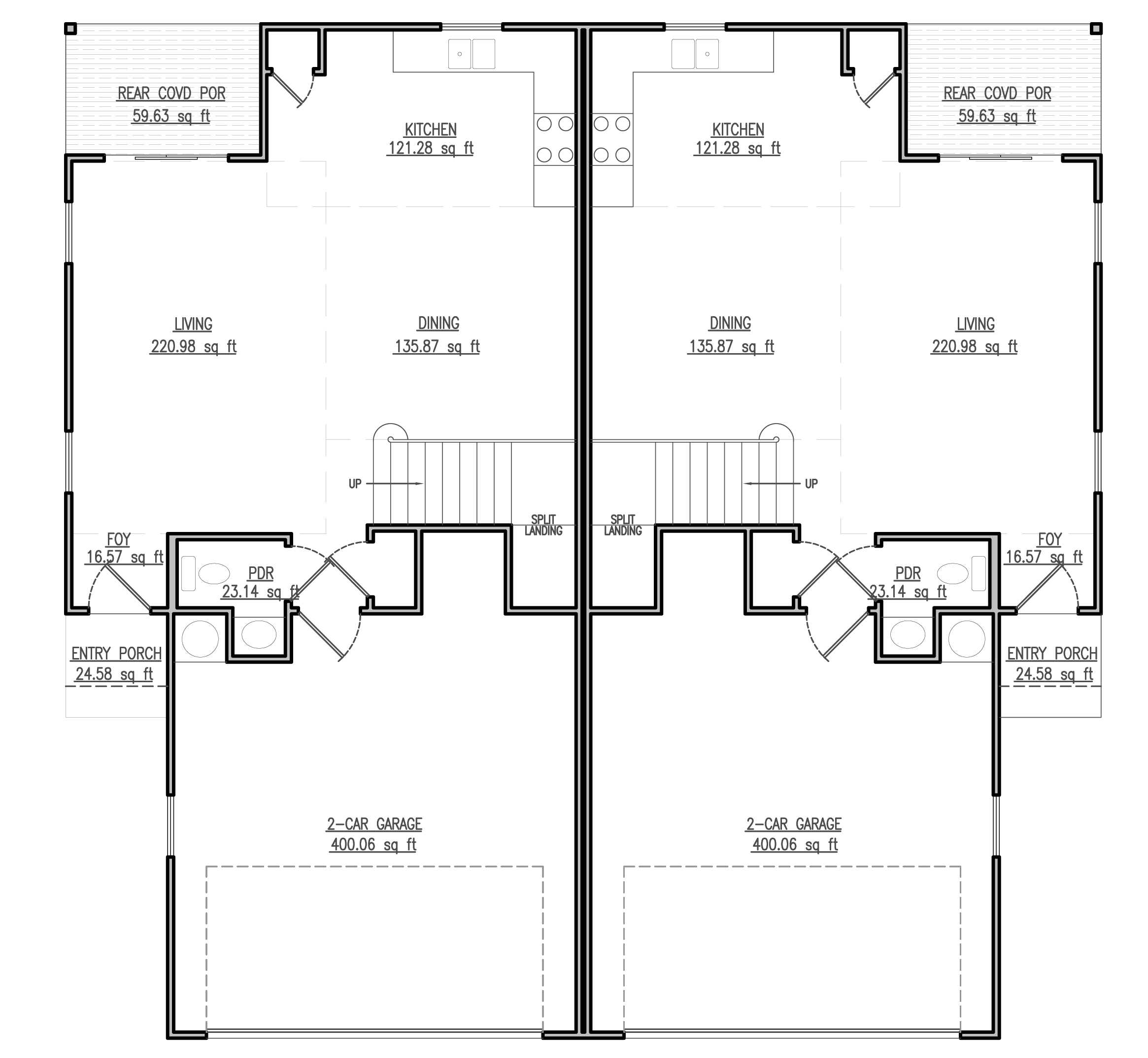 1º floor dimension TheGrotto-DuplexUnits-CD-ModelGREY